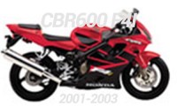 2001-2003 CBR600 F4i Carénages