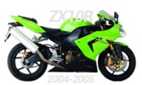 2004-2005 ZX10R Carénages