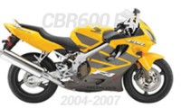 2004-2007 CBR600 F4i Carénages