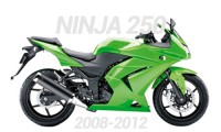 2008-2012 Ninja 250 Carénages