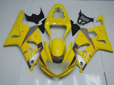 2000-2002 Jaune & Argent GSXR 1000 Carénage