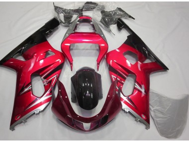 2001-2003 Rouge & Argent GSXR 600-750 Carénage