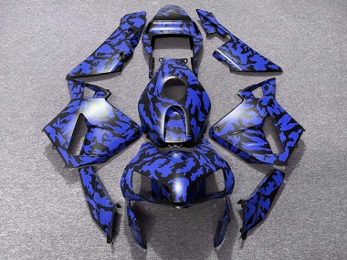 2003-2004 Bleu Camouflage CBR600RR Carénage