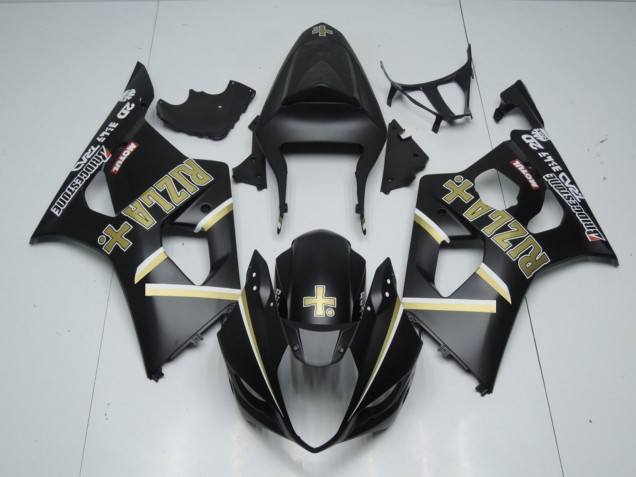 2003-2004 Noir Mat Rizla GSXR 1000 Carénage