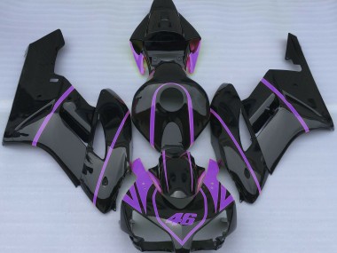 2004-2005 Noir Brillant & Violet CBR1000RR Carénage