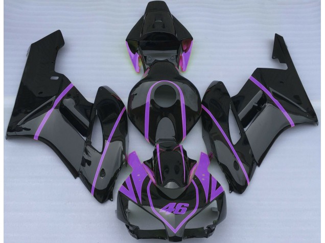 2004-2005 Noir Brillant & Violet CBR1000RR Carénage