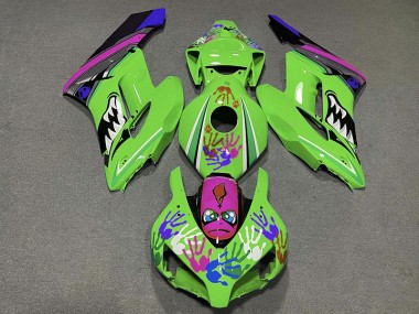 2004-2005 Requin Vert & Violet CBR1000RR Carénage