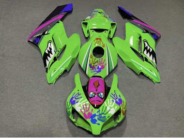 2004-2005 Requin Vert & Violet CBR1000RR Carénage