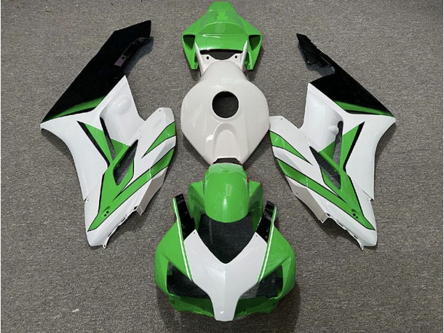 2004-2005 Vert Blanc & Noir Brillant CBR1000RR Carénage