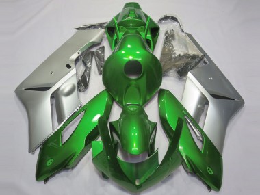 2004-2005 Vert Brillant & Argent CBR1000RR Carénage