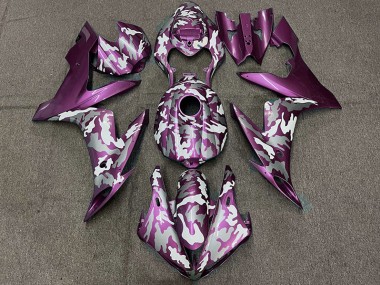 2004-2006 Magenta Foncé Camouflage R1 Carénage