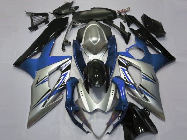 2005-2006 Bleu Argent & Noir GSXR 1000 Carénage