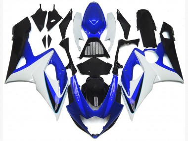 2005-2006 Bleu Brillant & Blanc GSXR 1000 Carénage