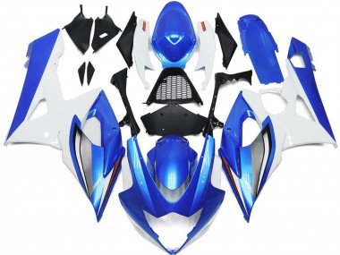 2005-2006 Bleu Brillant & Blanc GSXR 1000 Carénage