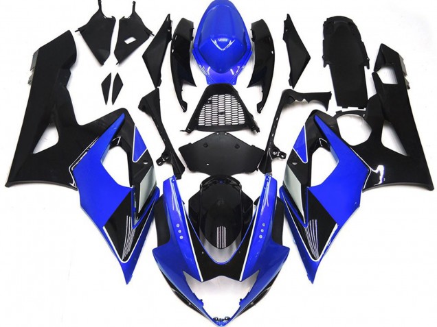 2005-2006 Bleu Brillant & Noir GSXR 1000 Carénage