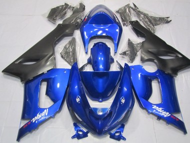 2005-2006 Bleu & Noir ZX6R Carénage