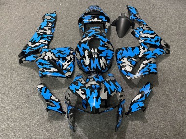 2005-2006 Camouflage & Bleu CBR600RR Carénage