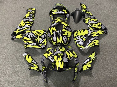 2005-2006 Camouflage & Jaune Fluo CBR600RR Carénage