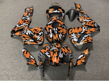 2005-2006 Camouflage & Orange CBR600RR Carénage