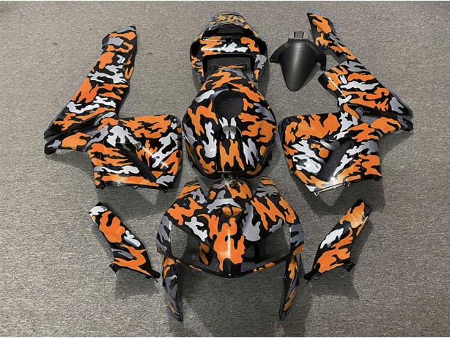 2005-2006 Camouflage & Orange CBR600RR Carénage