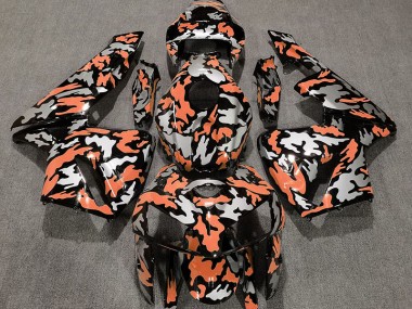 2005-2006 Camouflage & Orange Clair CBR600RR Carénage