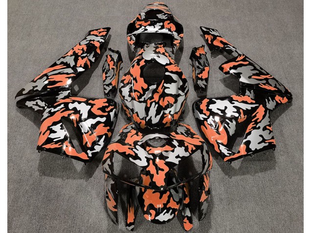 2005-2006 Camouflage & Orange Clair CBR600RR Carénage