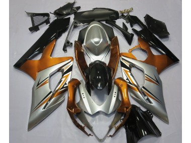 2005-2006 Orange Argent & Noir GSXR 1000 Carénage