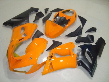 2005-2006 Orange Noir ZX6R Carénage