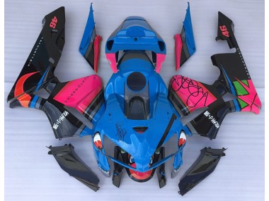 2005-2006 Requin Bleu & Rose CBR600RR Carénage