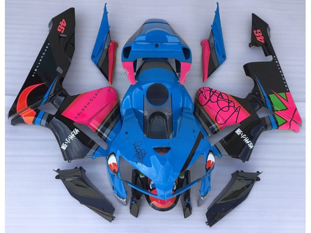 2005-2006 Requin Bleu & Rose CBR600RR Carénage