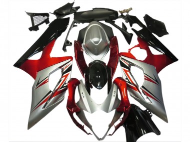 2005-2006 Rouge & Argent GSXR 1000 Carénage