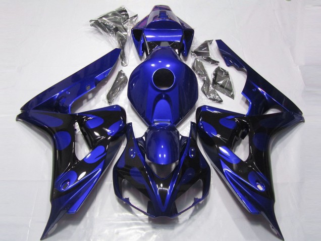 2006-2007 Bleu Brillant & Noir CBR1000RR Carénage