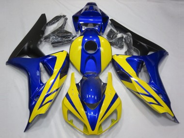 2006-2007 Bleu & Jaune CBR1000RR Carénage