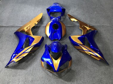 2006-2007 Bleu & Or CBR1000RR Carénage