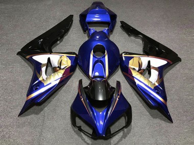 2006-2007 Bleu & Or CBR1000RR Carénage