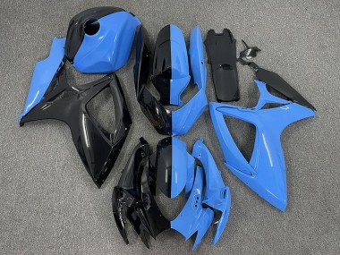 2006-2007 Moitié Bleu & Noir GSXR 600-750 Carénage