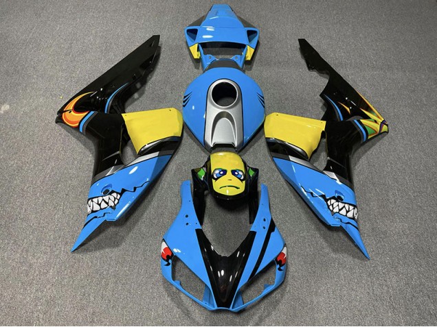 2006-2007 Requin Bleu CBR1000RR Carénage