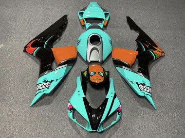 2006-2007 Requin Cyan CBR1000RR Carénage