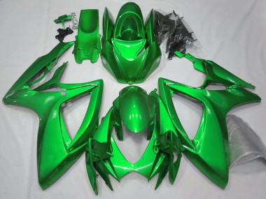 2006-2007 Vert Brillant Uni GSXR 600-750 Carénage