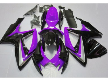 2006-2007 Violet Brillant Débadgé GSXR 600-750 Carénage