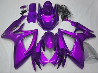 2006-2007 Violet Brillant Uni GSXR 600-750 Carénage