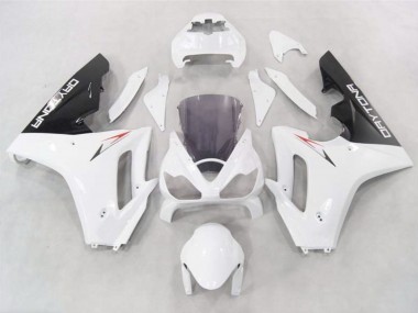 2006-2008 Blanc Avec Bas Noir Daytona 675 Carénage