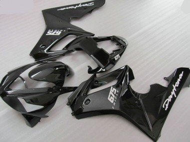 2006-2008 Noir Triple Daytona 675 Carénage