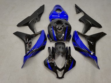 2007-2008 Bleu & Noir CBR600RR Carénage