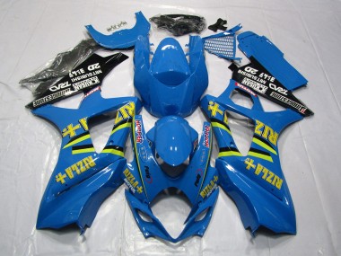 2007-2008 Bleu Vif Rizla GSXR 1000 Carénage