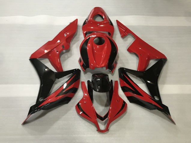 2007-2008 Style Rouge Métallisé OEM CBR600RR Carénage