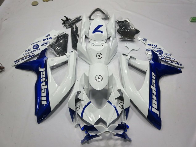 2008-2010 Blu Jordan GSXR 600-750 Carénage