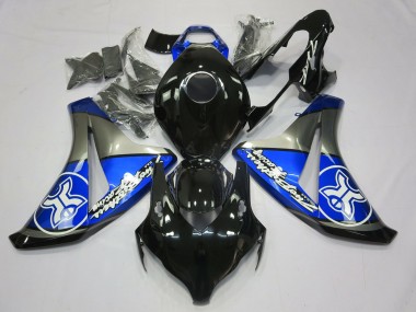 2008-2011 Conception Spéciale Bleu Argent CBR1000RR Carénage