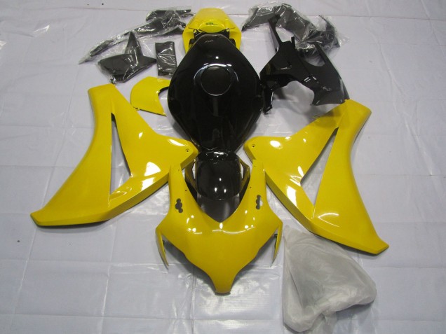 2008-2011 Jaune Clair & Noir CBR1000RR Carénage