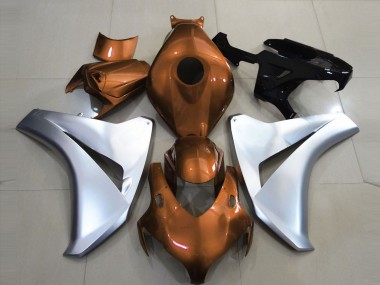 2008-2011 Orange Brillant & Argent CBR1000RR Carénage